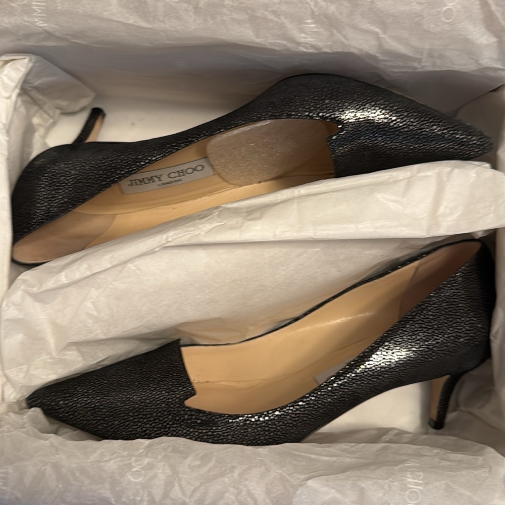 Jimmy Choo kitten heels size 38 - Picture 2 of 6